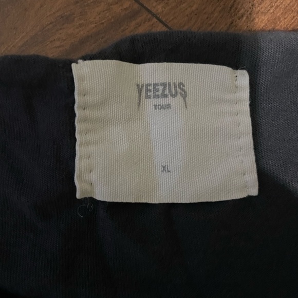 Authentic Yeezus Tour 2013 Pacsun Reaper Short Sleeve Charcoal T-Shirt size XL. - Picture 5 of 8